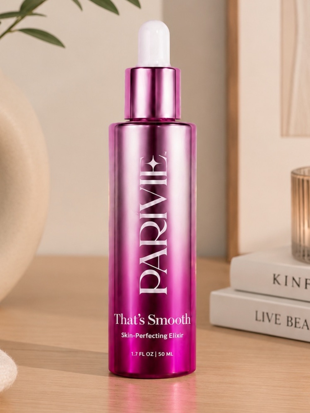 🩷 PARÍVIE “That’s Smooth” Skin-Perfecting Elixir 1.7oz NEW Retails $65
